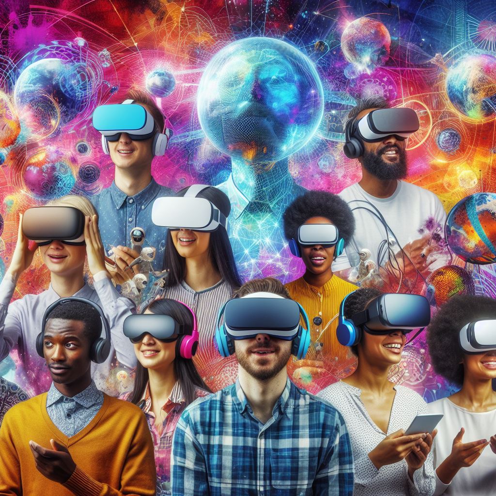 People from all walks of life experiencing VR together thanks to a unified operating system.
